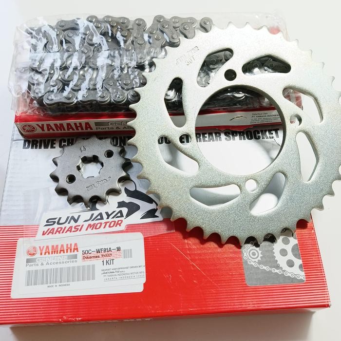 Gear Set / Gir Set Komplit Jupiter Mx New 135 - Mx New 50C Motor Motorcycle Rantai