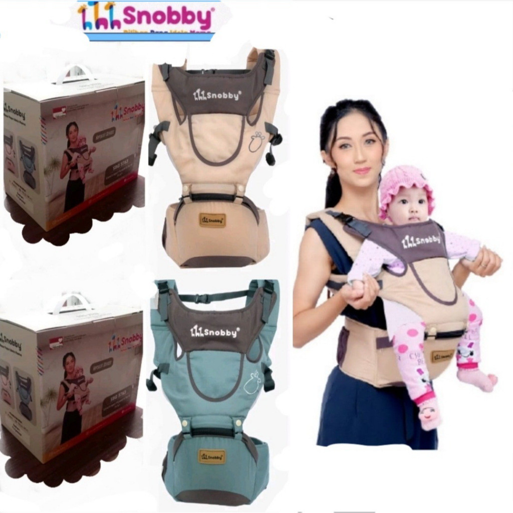 SR Gendongan Depan Snobby Hipseat 6 posisi Xelyn series SBG5763 dan Orion Series DW