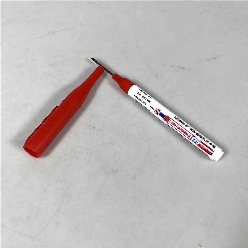 

NEW YEAR Spidol Long Nib Marker Quick Dry Waterproof Oil Based Merah