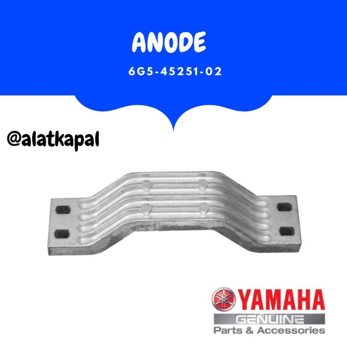 ANODE 6G5-45251-02 UNTUK MESIN TEMPEL YAMAHA 115PK - 200PK
