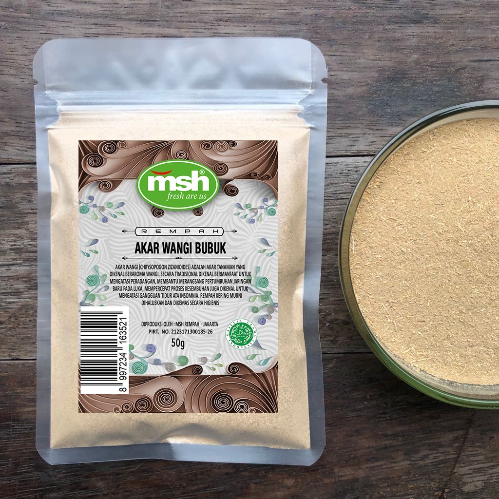

MSH Akar Wangi Bubuk 50 g