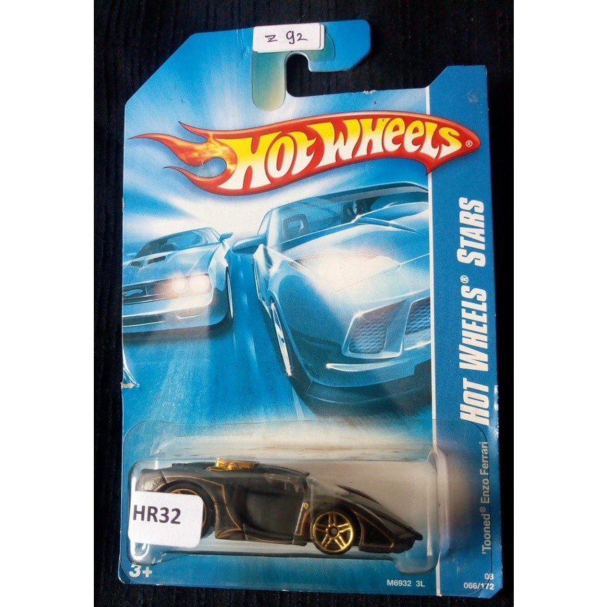 Hot Wheels - Tooned Enzo Ferrari Hot Wheels Stars Black