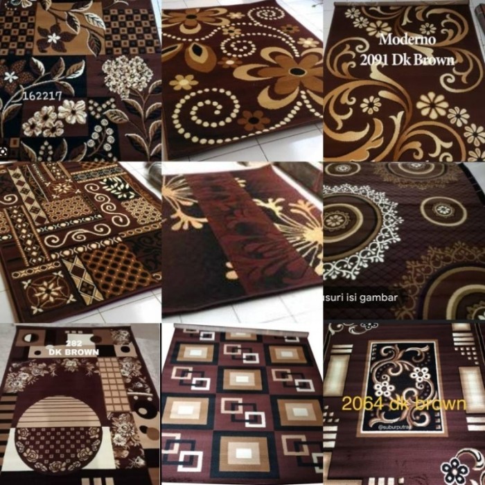 Karpet Moderno jumbo minimalis 210 x 310