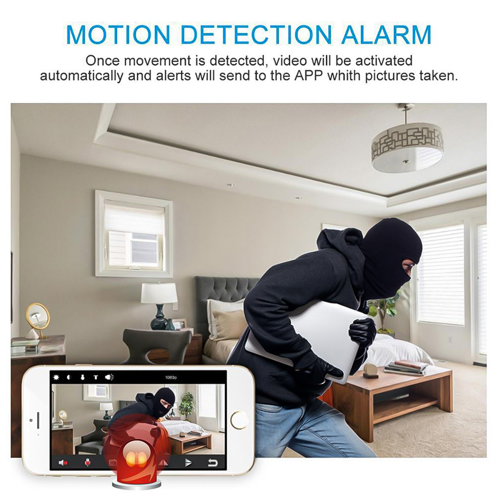 4K Full HD 1080P Mini Camera XD WiFi Night Vision Camera IR-CUT Motion Detection Security