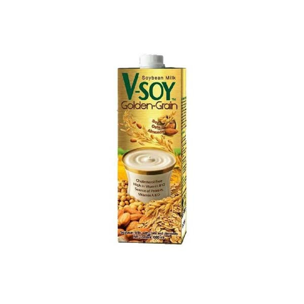 

V-SOY SOYMILK GOLDEN GRAIN 1LTR