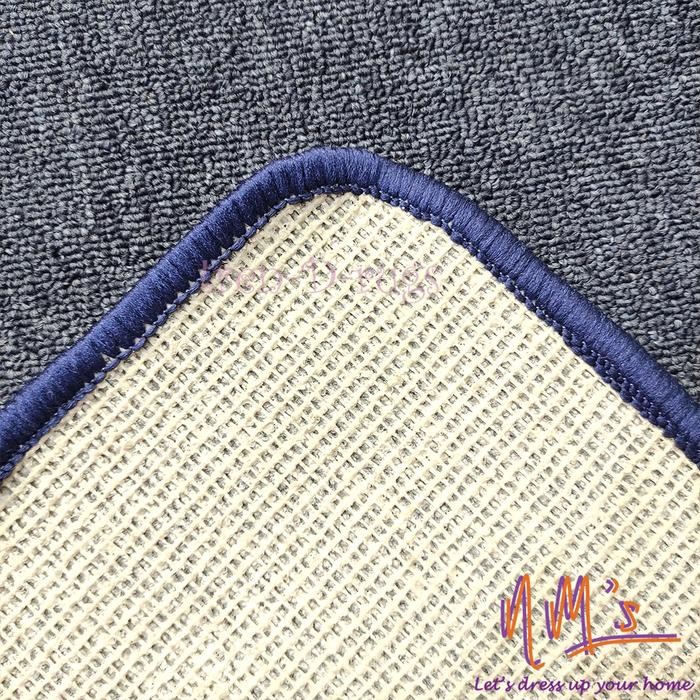 Karpet bulu permadani jumbo alas lantai ruang tamu polos minimalis NMs