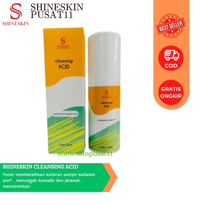 Asta SHINESKIN CLEANSING ACID /PEMBERSIH WAJAH SHINESKIN/CLEANSING ACID SHINESKIN/SHINESKIN ORIGINAL