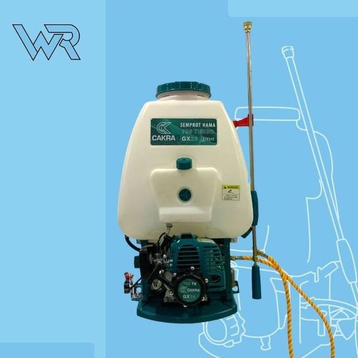 Knapsack Sprayer 2 tak CAKRA 20 / 25 Liter TU26 Mesin Semprot Hama