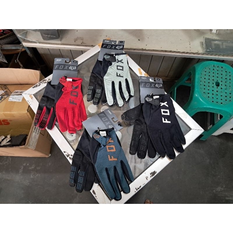 Glove Fox Ranger Gel Full Finger Original - Gloves - Sarung Tangan Sepeda DW