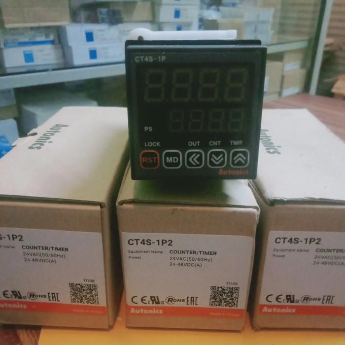 Counter/Timer Autonics Ct4S-1P2/Counter Timer Ct4S-1P2 Autonics Ori