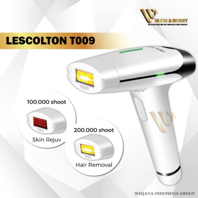 Asta Alat Laser IPL LESCOLTON T009 Hair Removal Bulu Tubuh Permanent Mencerahkan Wajah