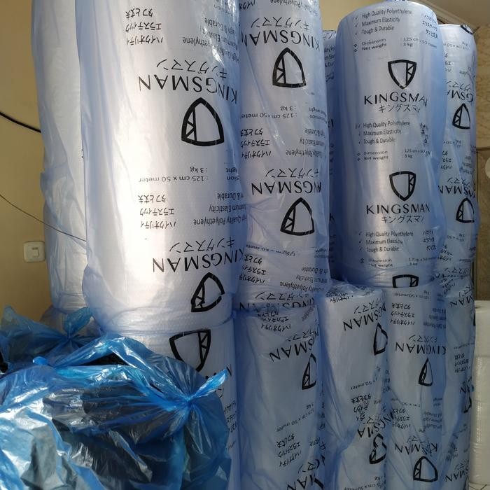 

Aman - Bubble Wrap Roll Premium Ukuran 3Kg 125Cm X 50M Tebal Kingsman