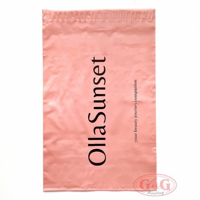 

Aman - Plastik Polymailer 32X40 Pink Custom Print, Packing Amplop Olshop