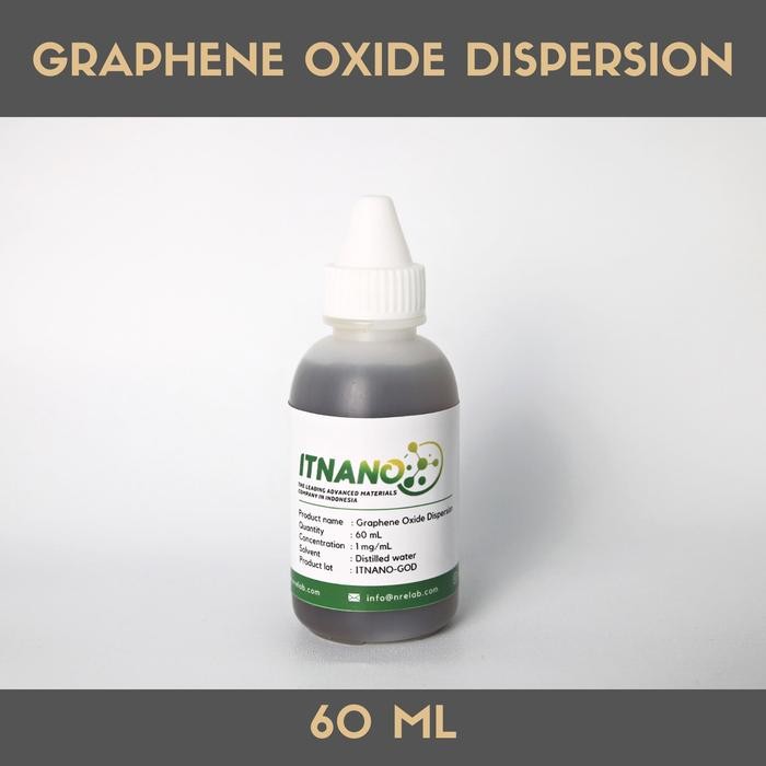 Dispersi Grafena Oksida / Graphene Oxide Dispersion - 60 ml