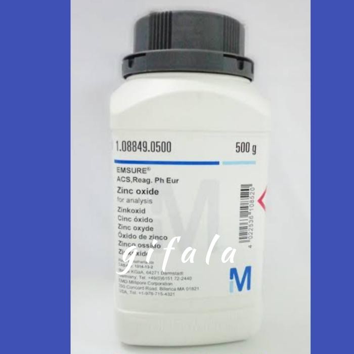 Zinc Oxide/Seng Oksida/ZnO Merck for analisis 100 gram