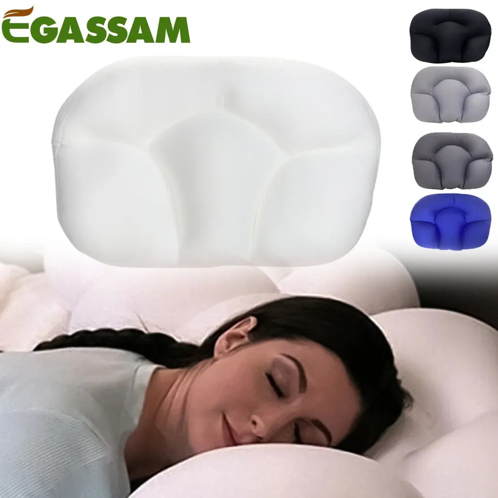 1Pcs New Body Massager All-round Sleep Pillow Neck Massager Sleeping Memory Foam Shaped Head Massage