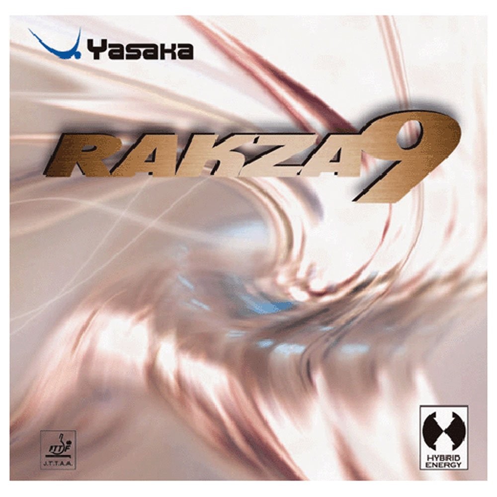 Yasaka Rakza 9 Table Tennis Rubber, Max, Red Or Black,Professional Table Tennis Rubber Sheet