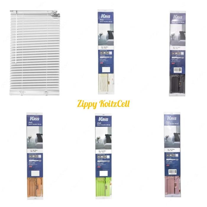 ACE - KRIS Venetian Blind Penutup Jendela / Tirai Lipat / Tirai gorden