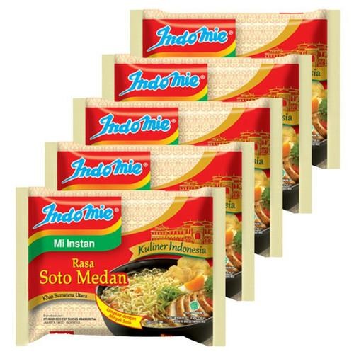 

Ready JT INDOMIE RASA SOTO MEDAN KHAS MEDAN 70GR ISI 5 PCS