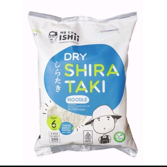 

Ready JT Mie Kering Shirataki (isi 10 pcs) 250g - Dry Shirataki
