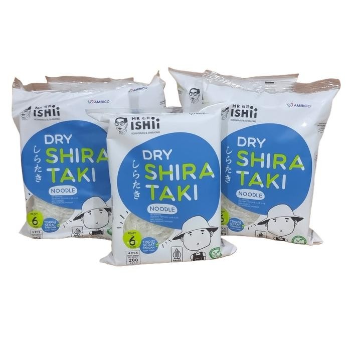 

Ready JT MG Mie Kering Shirataki 200Gram / Dry Shirataki Noodle (Pack)