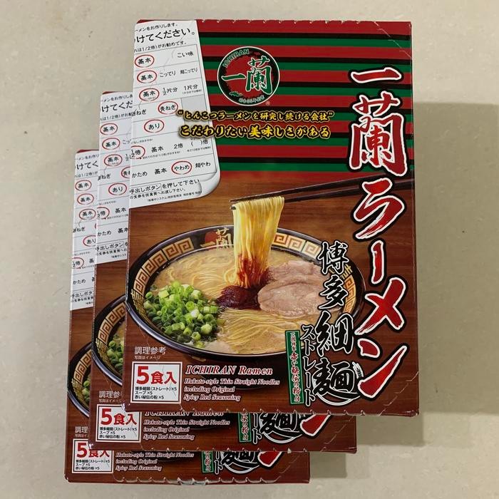 

Ready JT Ichiran Ramen Pork Handcarry Japan isi 5