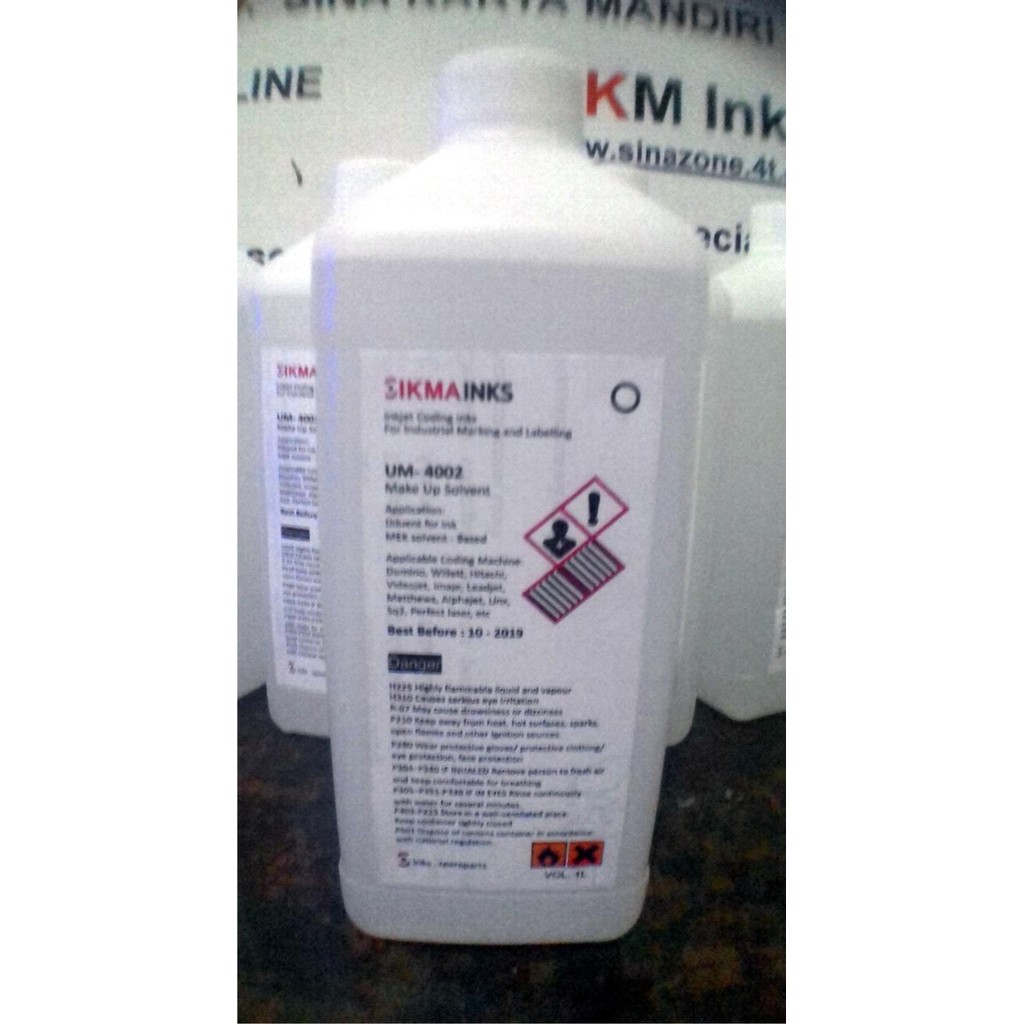 

REFILL INKJET CODING - MAKEUP SOLVENT