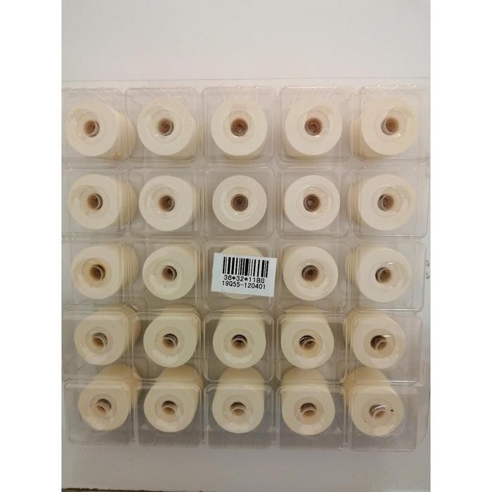 

25PCS TINTA MESIN CODING EXPIRED HOT INK ROLL 32 X 36-WHITE