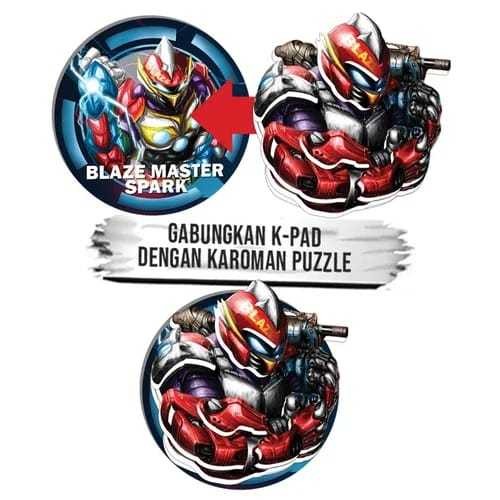 SSN68 K-Pad Karoman Isi 30 Pcs / Base Karoman Crazy Bird / Crazy Bird karoman Kpad / Official Kpad