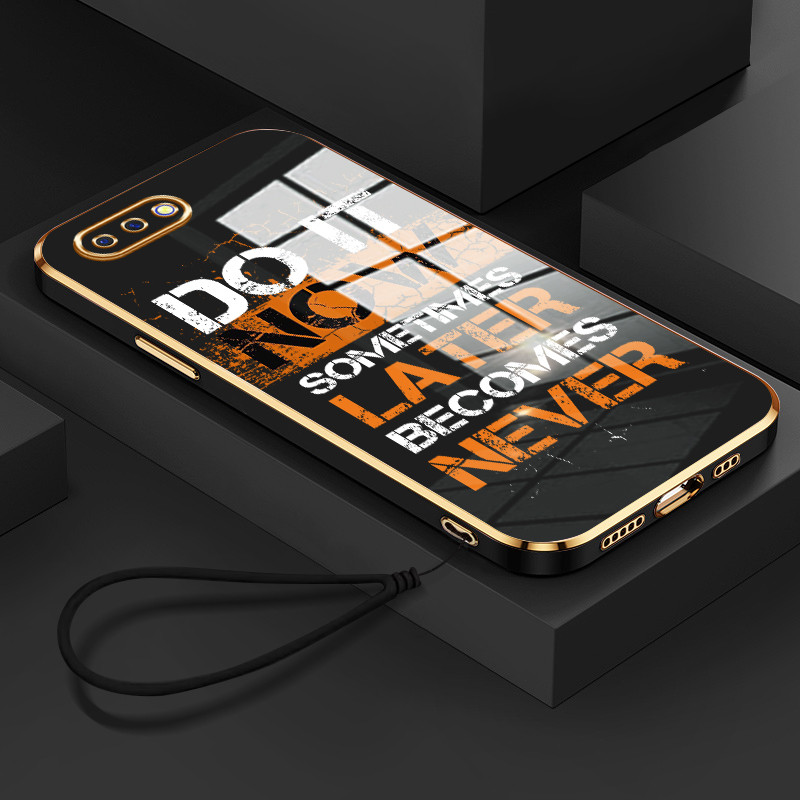 Casing Hp Untuk OPPO A5 2018 A3s A12E Realme C1 Case Casing Karakter pola Kesing HP Cesing pelindung