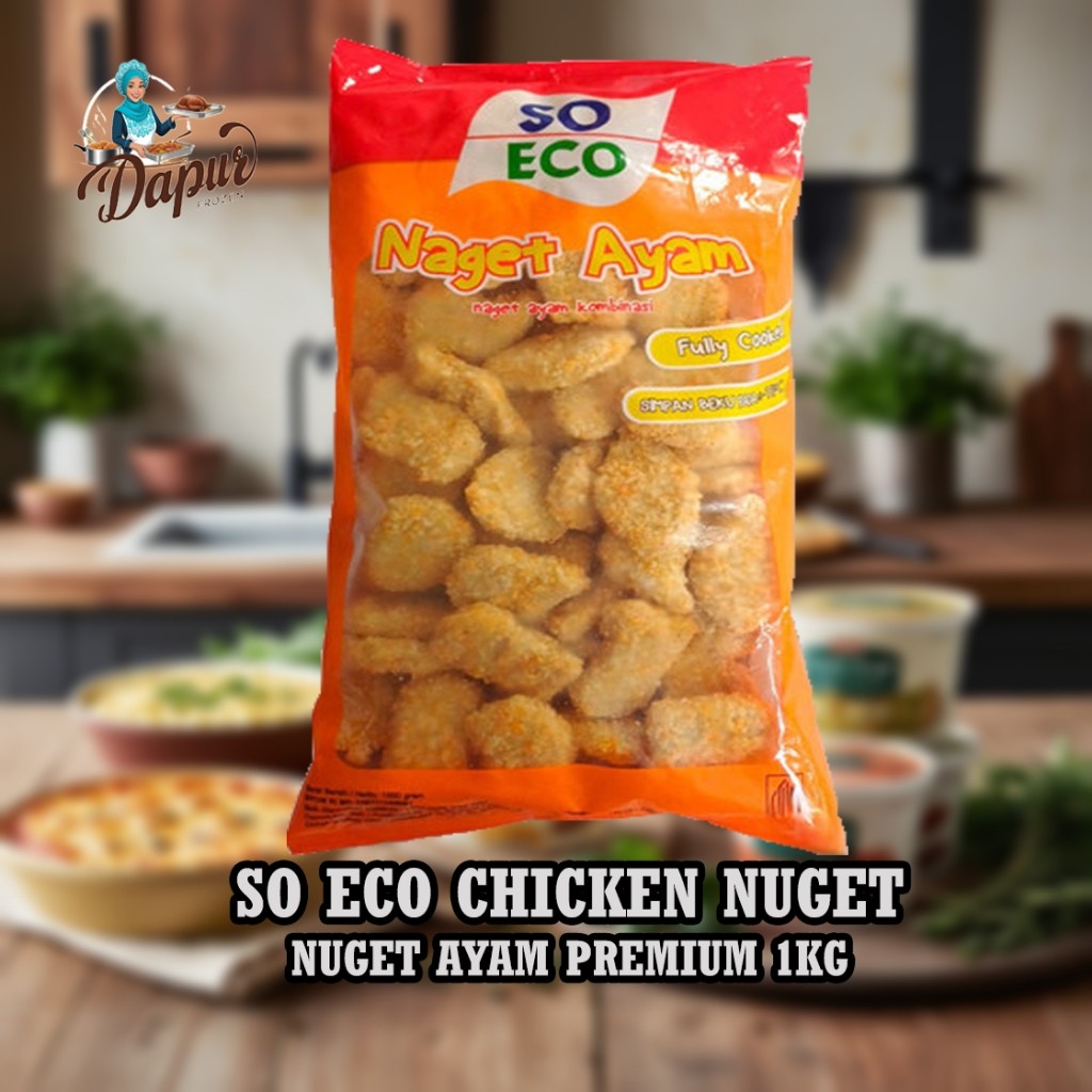 

debo So Eco Naget Ayam 1 Kg - Frozen Nugget