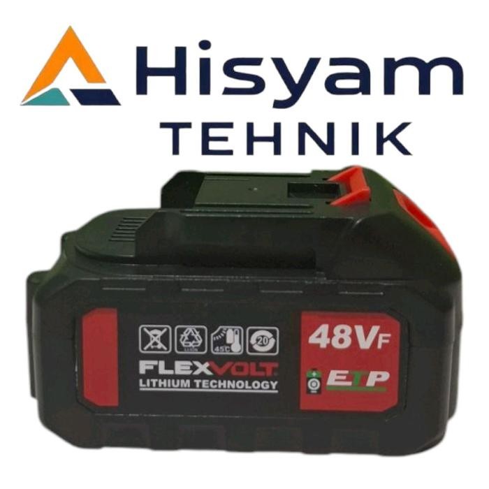 JLD BATERAI IMPACT WRENCH 48VF BATRE BOR IMPACT WRENCH CORDLESS 48VF 10CELL