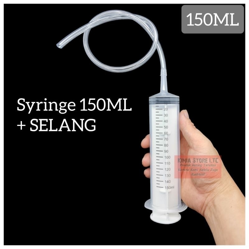 Suntikan 150ML + Selang ( Syringe 150ML + SELANG ) / Suntikan Parfum