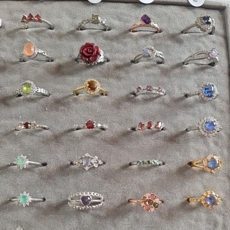 cincin Batu Asli / Gemstone ring link BESAR