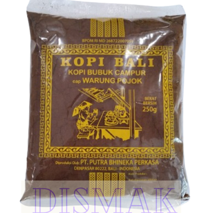 

PROMO Kopi Bali Kopi Bubuk Campur Cap Warung Pojok