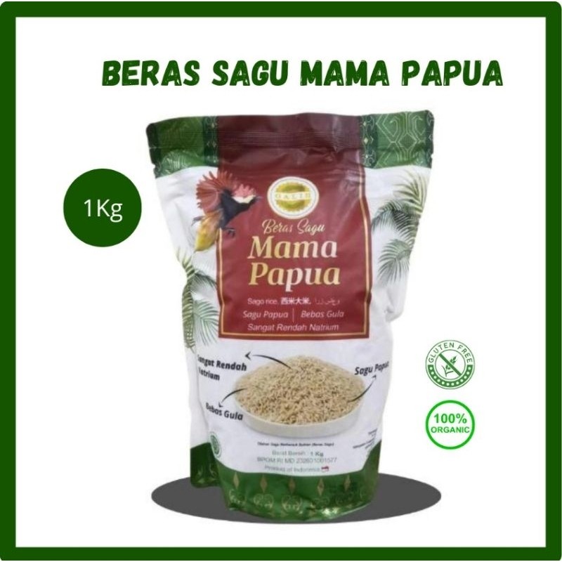 

Terlaris! BERAS SAGU MAMA PAPUA 1KG