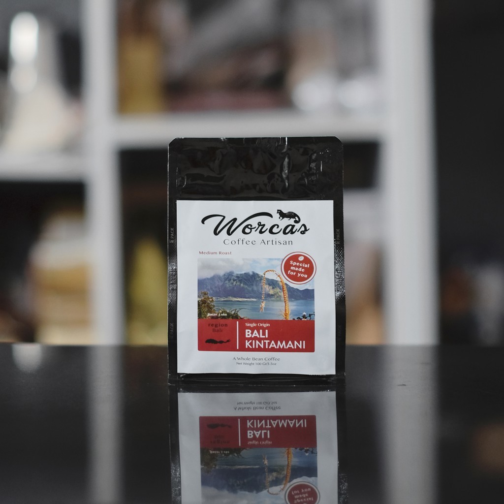 

PROMO WORCAS Kopi Arabika Bali Kintamani 100 Gram - Medium Roast