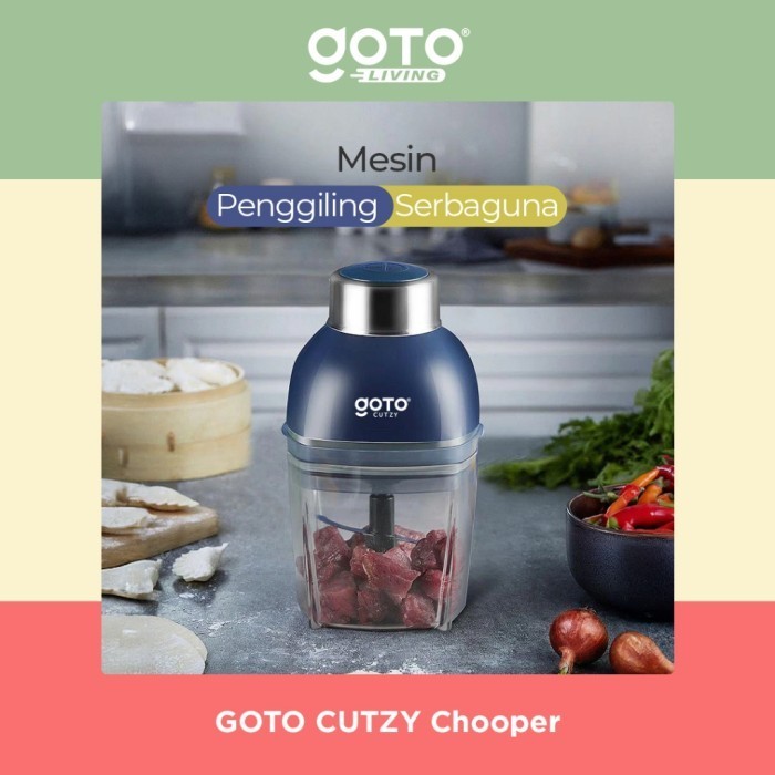 Goto Cutzy Blender Mesin Penggiling Chopper Daging Bumbu Multifungsi