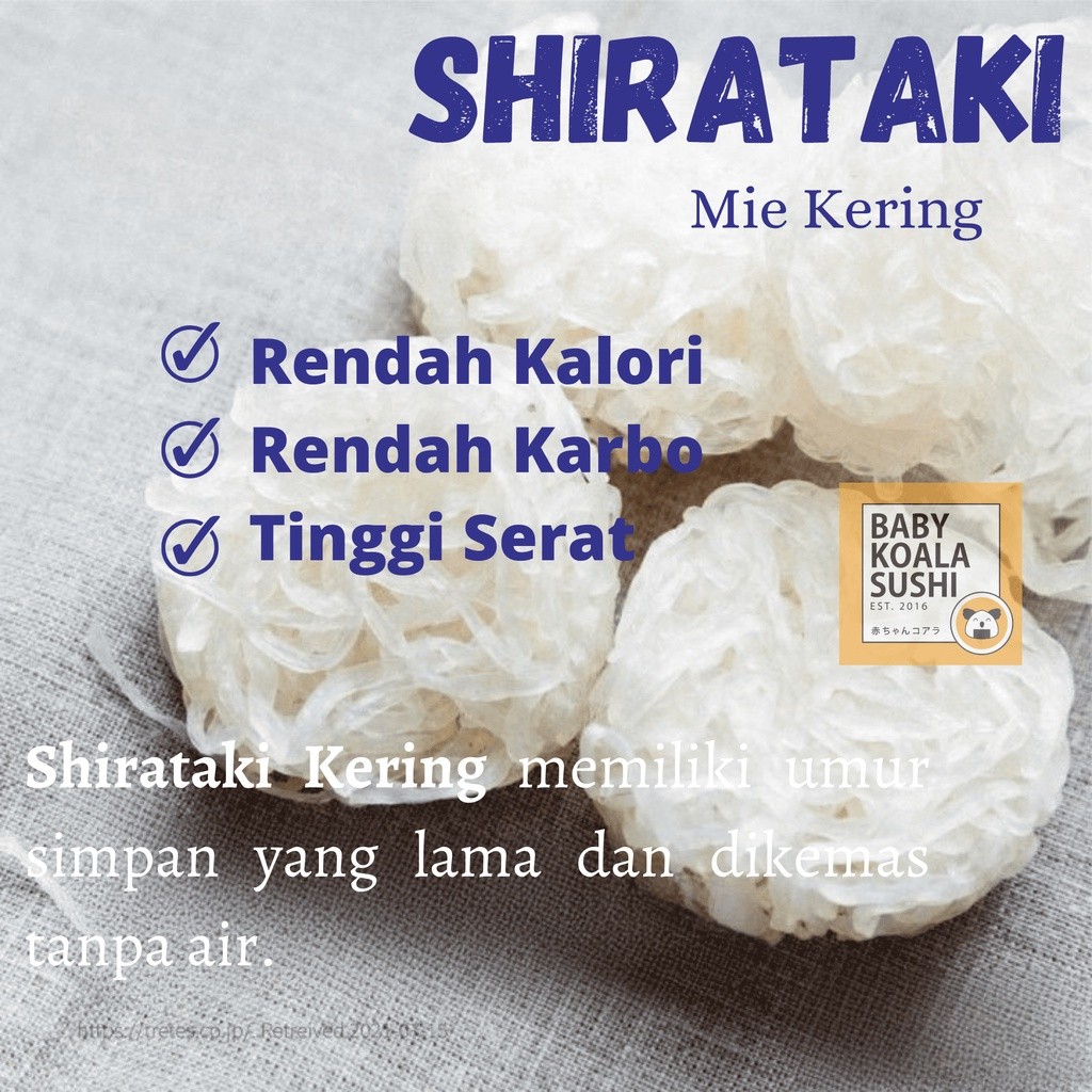 

Terlaris! AMBICO Shirataki Mie Keto Kering 200 g Sirataki Dry Noodle Export Quality