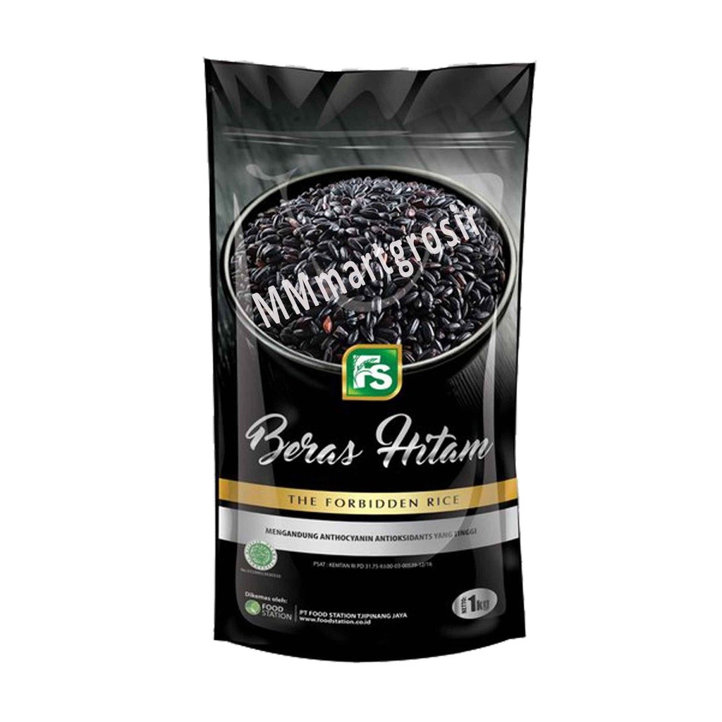 

Terlaris! Beras Hitam Food Station 1kg / Beras