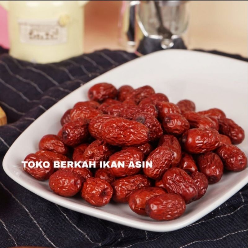 

Terlaris! Angco Manis gr Kecil / Red Dates Hong Zhao Hong Zhao