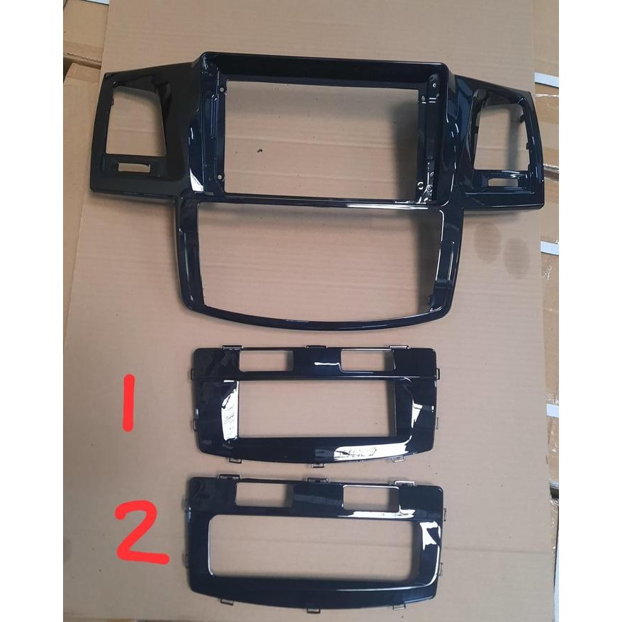 Frame Head Unit Fortuner 2005 Tanpa Canbuss 9 Inch