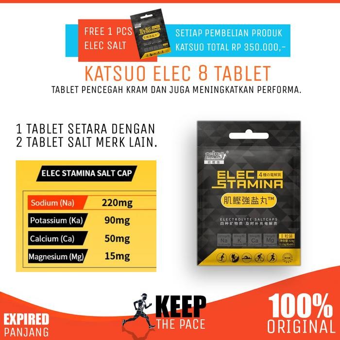 

Tjia Wu - Katsuo Stamina, Qc Stamina, Qr Stamina, Elec Stamina Protein Nutrisi Pelari Natural