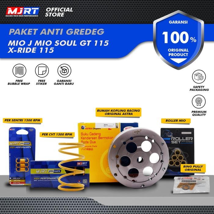 Paket Upgrade Cvt Anti Gredeg Mio J Mio Gt X Ride Soul Gt Motorcycle