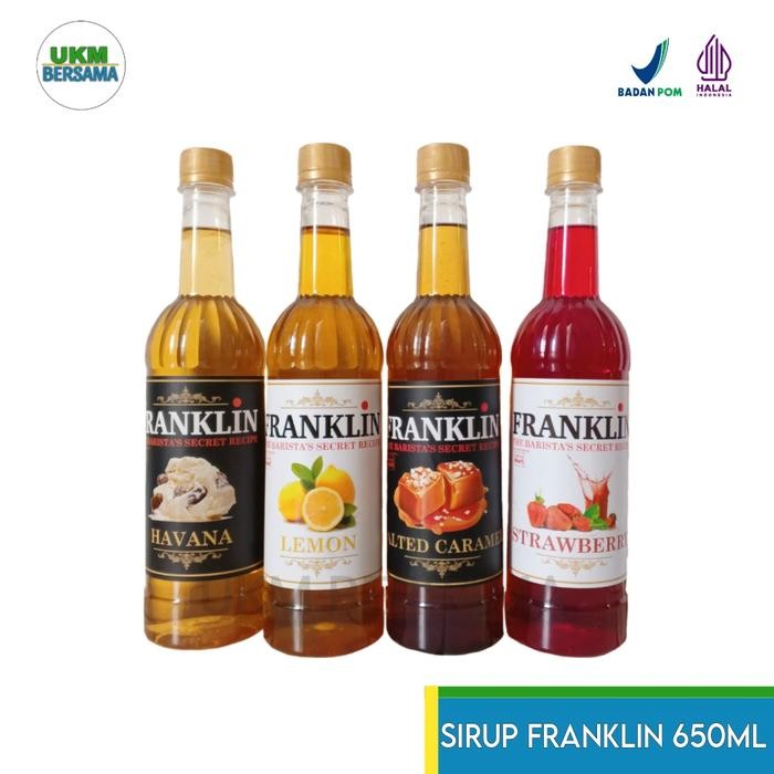 

Tjia Wu - Sirup Pencampur Minuman Kekinian Barista Franklin Syrup Varian Rasa
