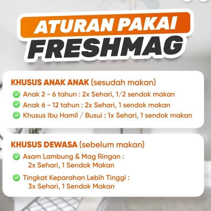 

Tjia Wu - Paket 2 Botol Freshmag - Untuk Bantu Masalah [ Maag Asam Lambung & Gerd ] - Madu Honey