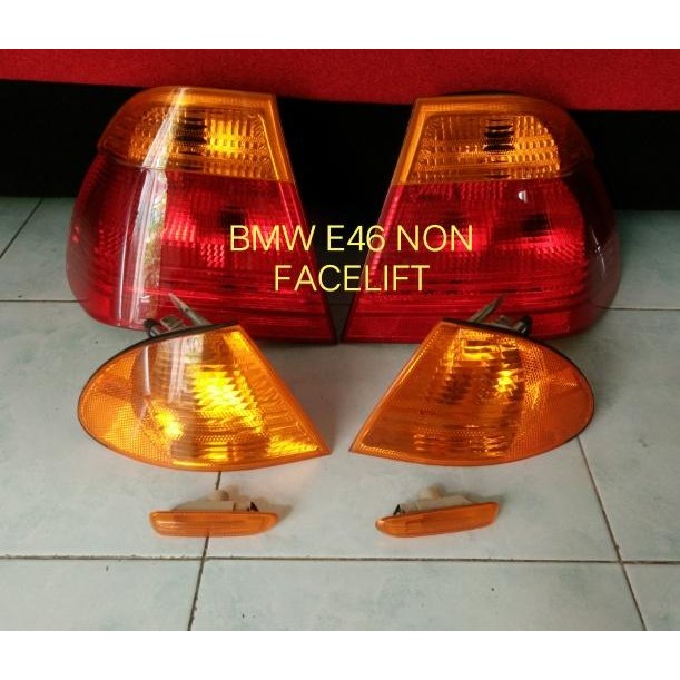 1 paket Lampu bmw E46 pre facelift