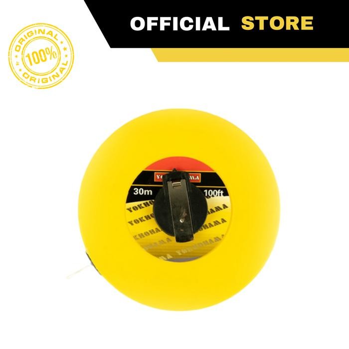ROLL METER / METERAN FIBER BULAT 30 MTR YOKHOHAMA