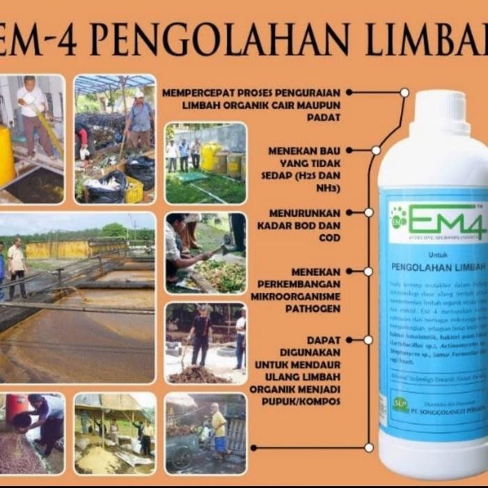 EM4 PENGOLAHAN LIMBAH DAN TOILET