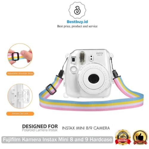 CASE CAMERA TRANSPARANT CLEAR FOR INSTAX MINI 8/9